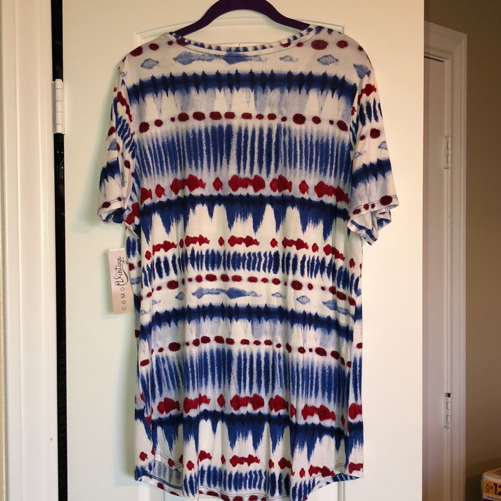 NWT XL Como Vintage Perfect Tee (hi lo style). - Picture 2 of 5